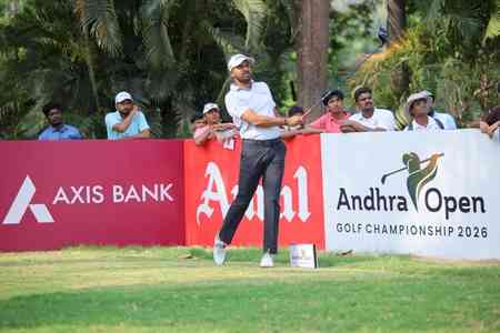 Andhra Open 2026: Khalin Joshi extends lead to three shots on Day 3