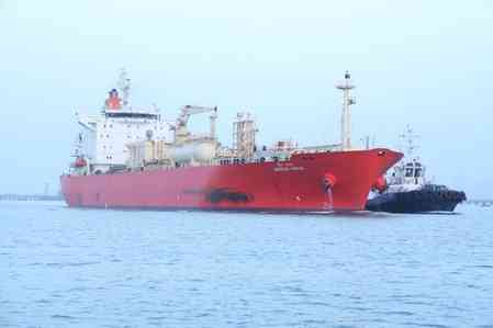 Another ship with 15,400 tonnes of LPG arrives from Gulf