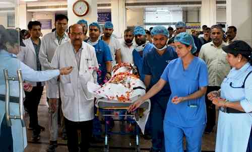 For the First Time in PGIMS History, Complete Organ Donation after being Brain Dead: VC Dr. H.K. Agarwal