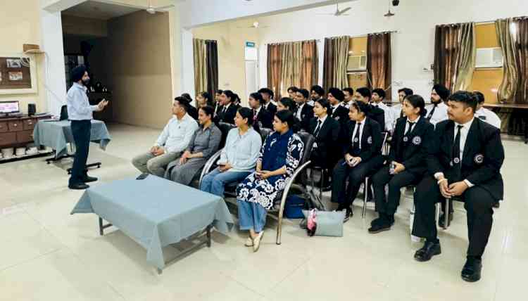 Session on “Effective Resume Writing and Interview Skills” at GGNIMT