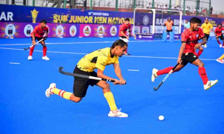 Sub-jr Men's National Hockey: MP and UP win semifinals, to meet in final 