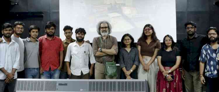 Renowned sound designer Tenny shares Sound Design tips with SUPVA students in a 12-day workshop