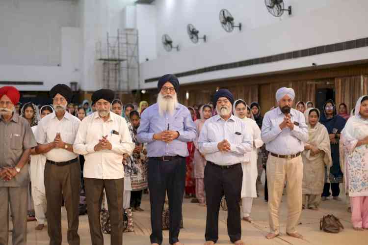 Sri Sehaj Path Bhog Ceremony Marks the Conclusion of Academic Session 2025–26 at Ramgarhia Girls College