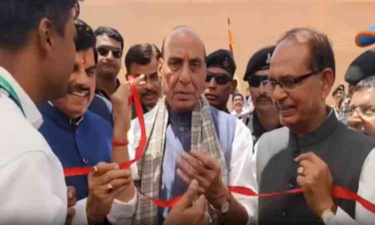 Rajnath Singh inaugurates three-day ‘Unnat Krishi Mela’ in MP’s Raisen