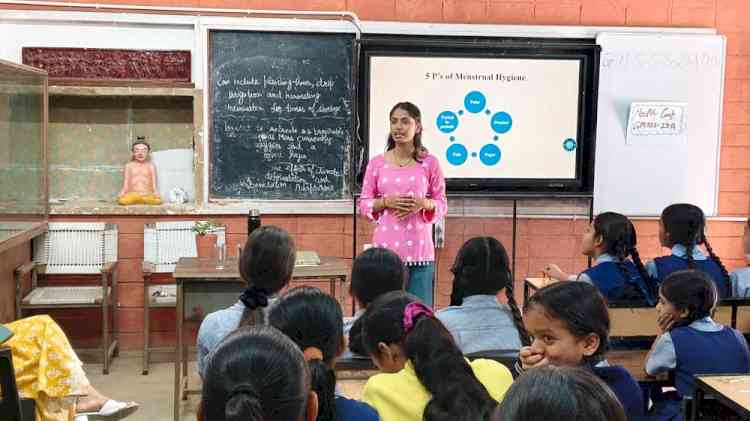 Panjab University Centre for Public Health Holds Community Health Talk at Government Model Senior Secondary School