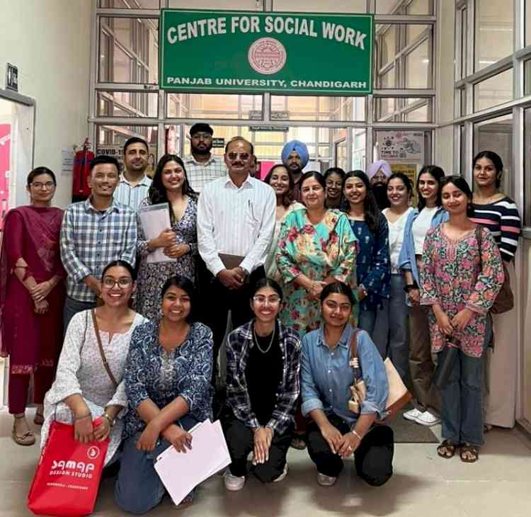 Panjab University Centre for Social Work Organises Special Lecture Series on Contemporary Social Issues