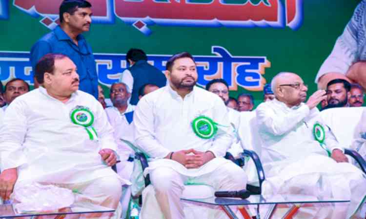 Tejashwi Yadav criticises Nitish Kumar over law and order​
