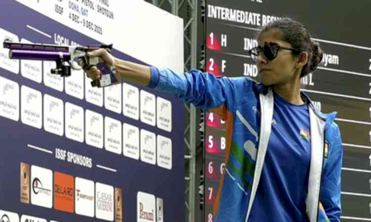 World Cup Rifle/Pistol Granada: Sainyam records best-ever WC  finish