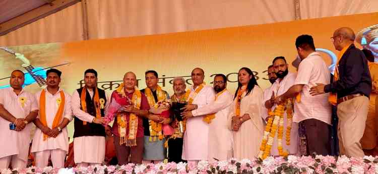 Grand celebration held at Ramlila Ground Pathankot to mark Hindu New Year Samvat