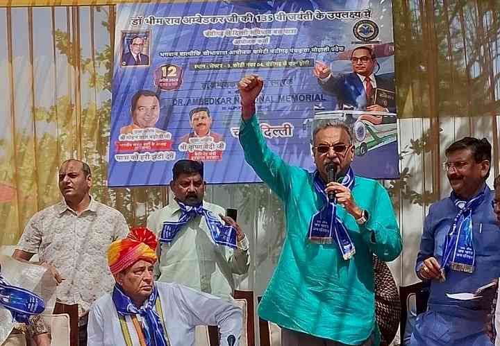 Sanjay Tandon highlights BJP’s commitment to social inclusion and Dr Ambedkar’s legacy