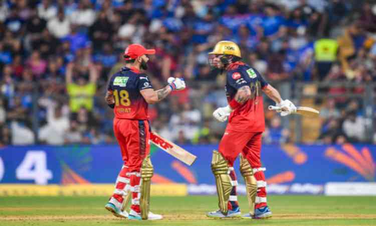 IPL 2026: Salt, Patidar power-hitting help RCB post 240/4 against Mumbai Indians