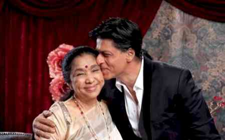 Shah Rukh Khan calls Asha Bhosle's voice 'one of the pillars of Indian cinema' 