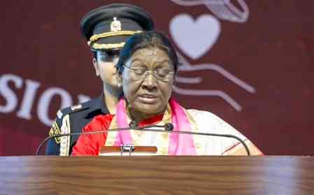 'Socially conscious doctors can drive profound change in society,' says Prez Murmu at AIIMS Rajkot