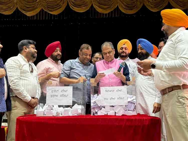 Sanjeev Arora Oversees Transparent Draw for Atal Apartments; Announces Key Urban Development Initiatives