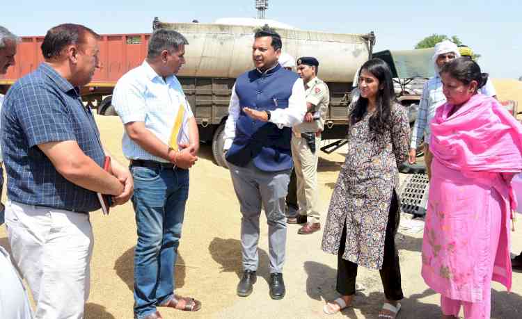 Procurement and Lifting Operations Running Smoothly in District Mandis: DC Sachin Gupta