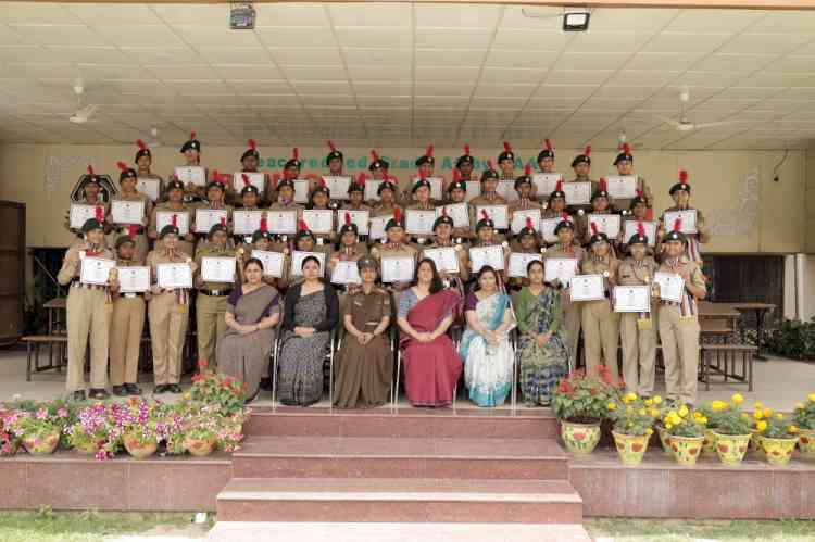 NCC Cadets of PCM S.D. College for Women Steal the Show at CATC-33
