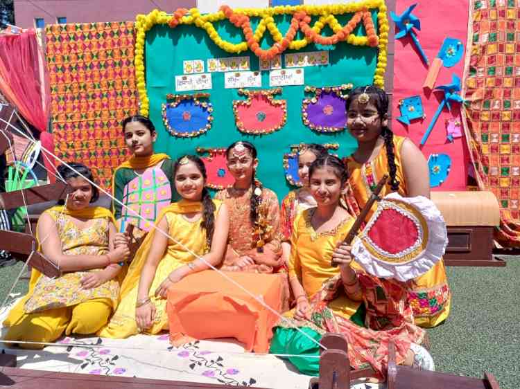 Ivy World School celebrates Baisakhi with cultural fervor and traditional splendor