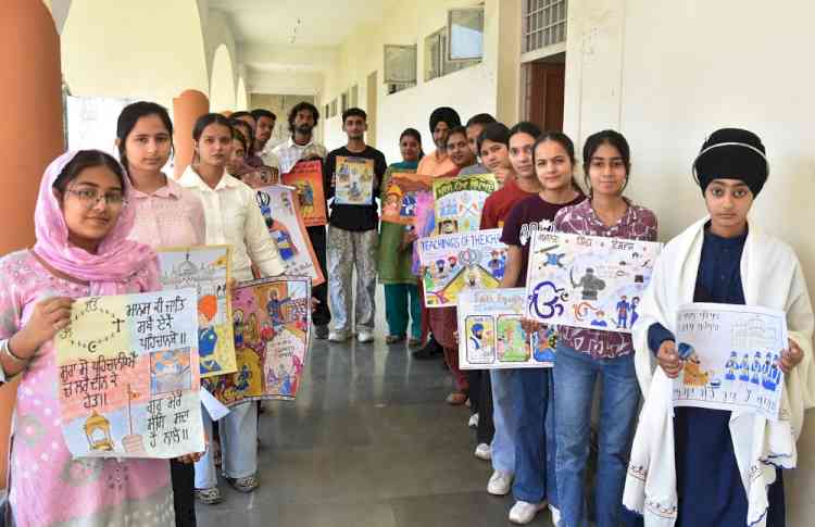 Khalsa Sajna Divas Celebrated with Great Fervor at Lyallpur Khalsa College