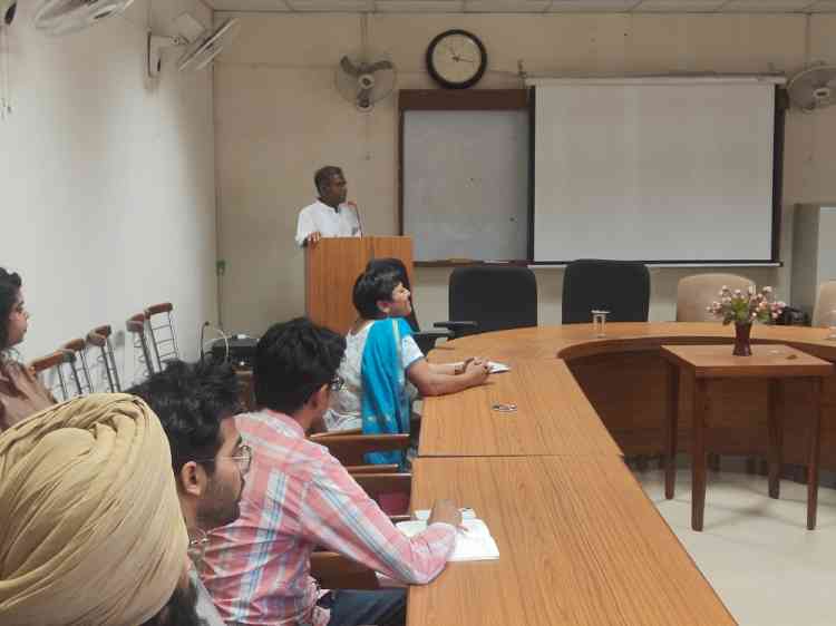 Panjab University Hosts Special Lecture on Public Policy Implementation