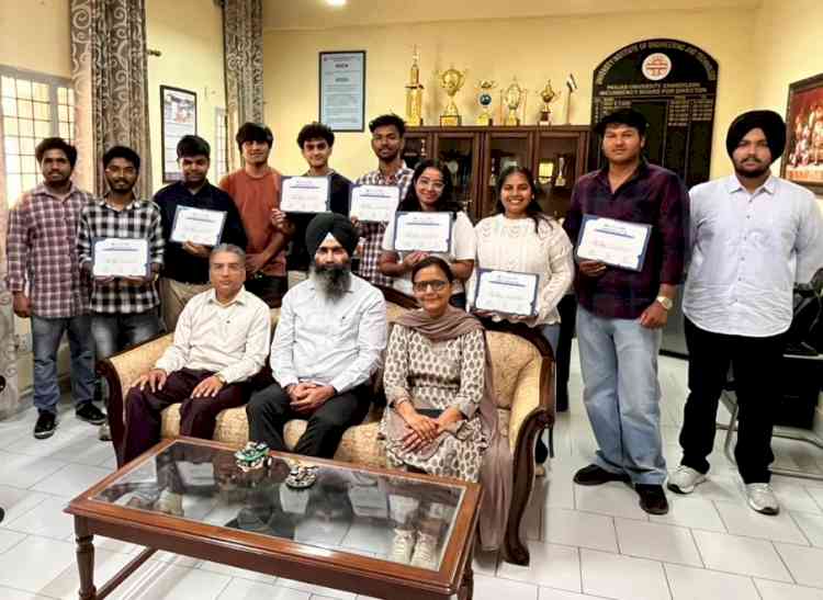 SAE UIET Teams Secure Top Positions at BITS Pilani Tech-Fest APOGEE 2026