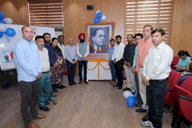 IKGPTU celebrated the 135th Birth Anniversary of Dr. B. R. Ambedkar ji with great enthusiasm
