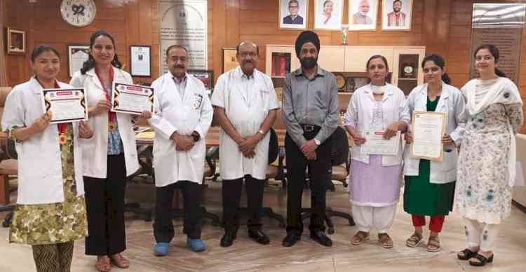 PGIMS Rohtak's Department of Anesthesia Wins 5 Awards at RSACPCON-2026; VC Dr. H.K. Agarwal Congratulates the Winners