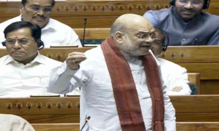 Amit Shah vs Akhilesh Yadav in LS: SP questions timing of women’s quota, govt hits back