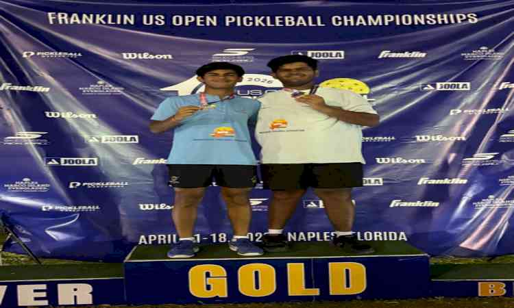 India shines at US Open Pickleball as Arjun-Aditya bag gold, Thakkar-Sheth take silver