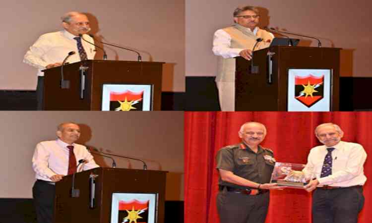 Sapta Shakti Command hosts book discussion on ‘Redlines Redrawn’​