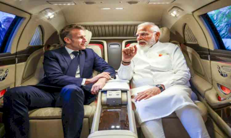 PM Modi, Macron agree on urgently restoring freedom of navigation in Strait of Hormuz