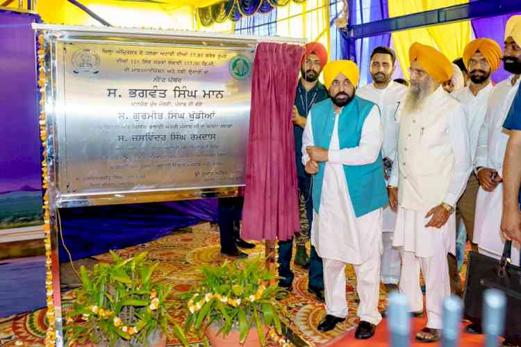 All major roads in Attari constituency of Amritsar to be transformed, CM Bhagwant Singh Mann lays foundation stone