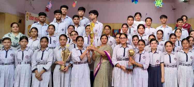 सीबीएसई की कक्षा दसवीं की बोर्ड परीक्षा में शिक्षा भारती विद्यालय का परिणाम शत प्रतिशत