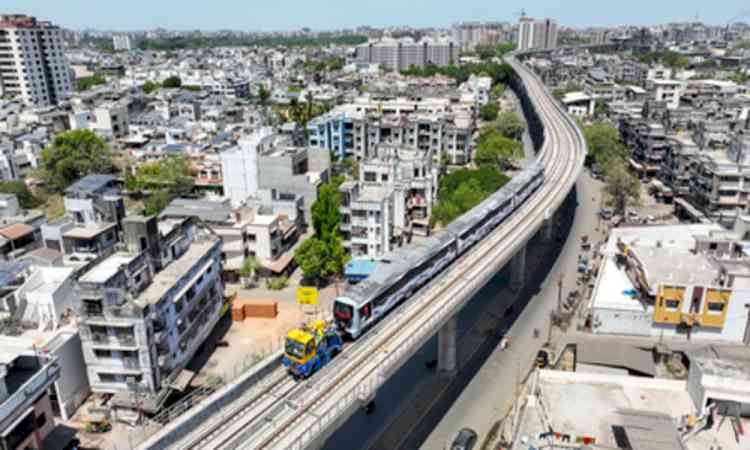 Gujarat: Surat Metro trial run begins on key corridor, boosting connectivity to Diamond Bourse
