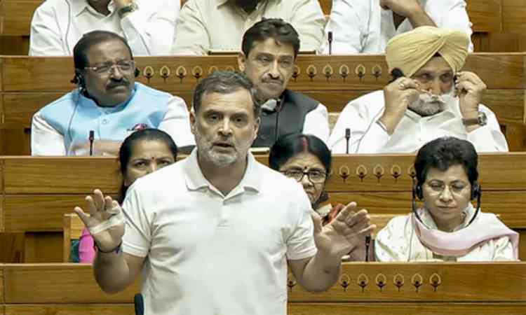 Rahul Gandhi hails Constitution as women's quota amendment bill falters