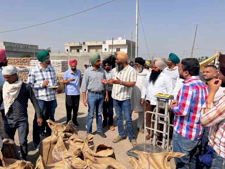 Extensive review of wheat procurement arrangements across key mandis in district