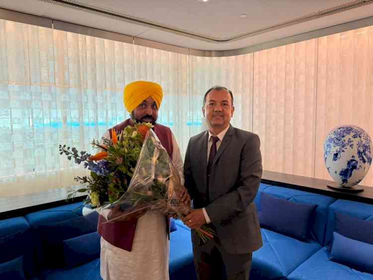 CM Bhagwant Singh Mann embarks on Netherlands visit to attract global investments, boost Punjab’s industrial growth