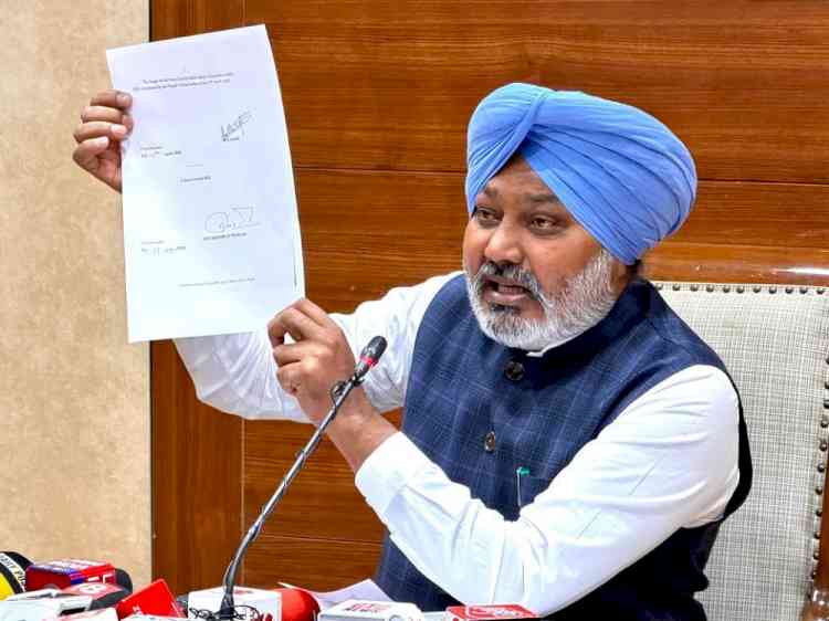 Bhagwant Mann Govt’s anti-beadbi bill becomes law with Governor’s assent, ends era of weak laws & political shielding: Harpal Singh Cheema
