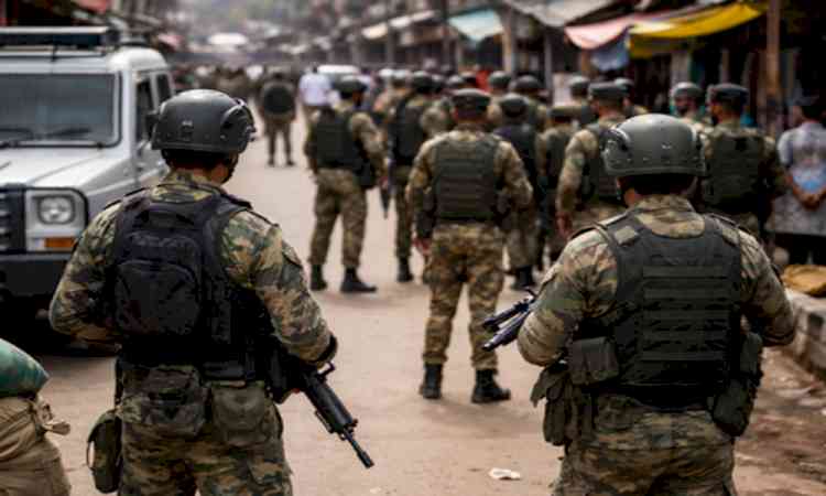 Central forces review Bengal poll security, QRT deployment