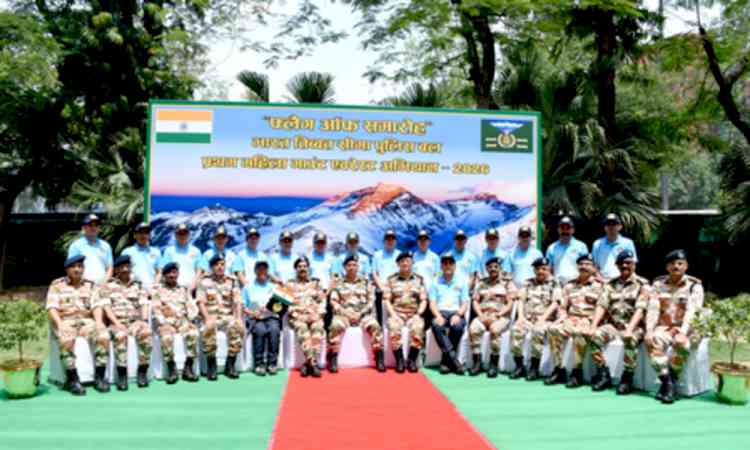 ITBP DG Shatrujeet Kapur flags off all-women Mt Everest Expedition–2026