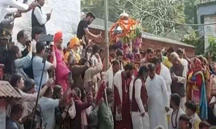 Kedarnath Doli Yatra begins, thousands join sacred journey to Himalayan shrine
