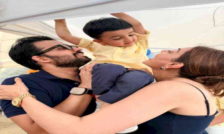 Kajal Aggarwal says 'love you more than all the stars in the sky' as son Neil turns 4