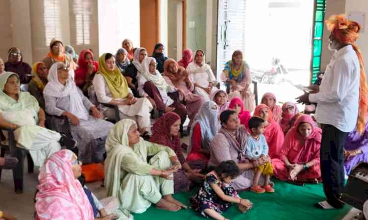 सूचना, जनसंपर्क एवं भाषा विभाग प्रचार अभियान चलाकर कर रहा नारी शक्ति वंदन अधिनियम बारे जागरूक