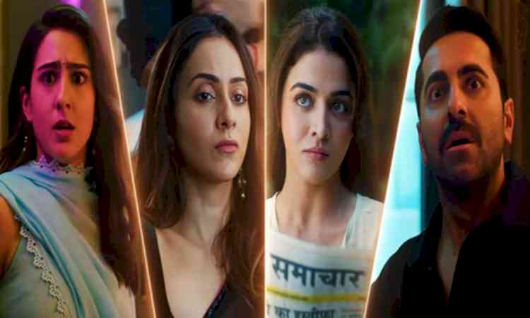 ‘Pati Patni Aur Woh Do’ teaser shows chaos around Ayushmann Khurrana’s life after being caught between three women