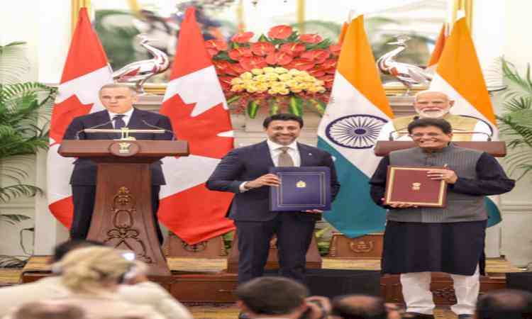 India-Canada trade talks gain importance amid new world order