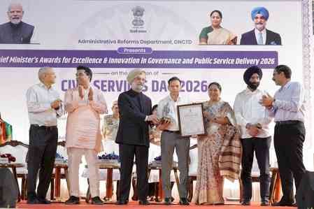 Civil Services Day: Delhi govt awards 35 officials for innovation, service delivery​