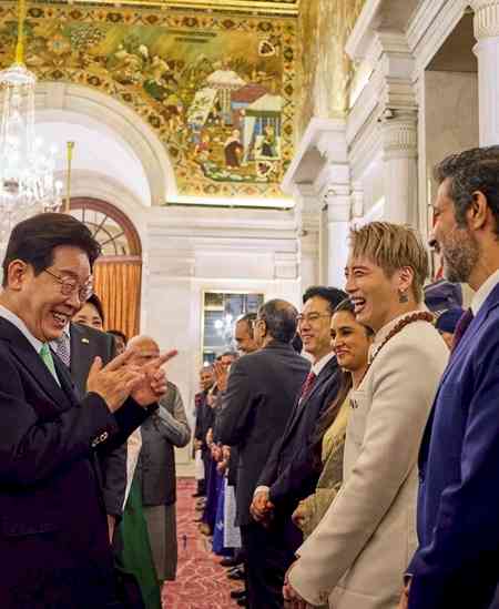 Aoora meets South Korean President Lee Jae Myung, President of India Droupadi Murmu in Delhi