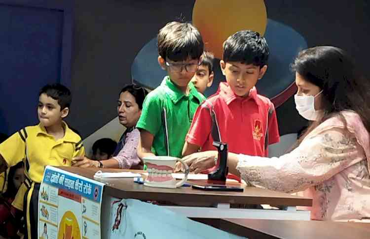 स्वास्थ्य विभाग ने चलाया दंत स्वास्थ्य जागरूकता अभियान