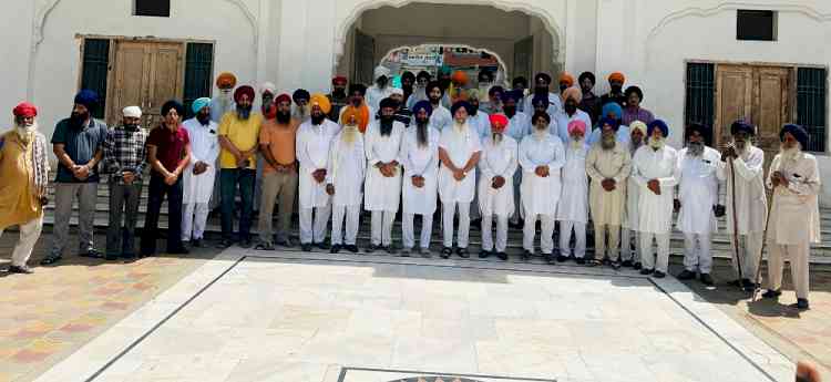 Brahmpura offers historic prayers to save the holy land of Khadoor Sahib from drugs and gangsterism