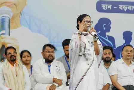 CM Mamata warns of 'false voting', urges vigilance on poll day