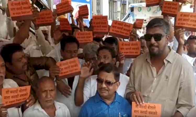 Maharashtra: MNS launches 'I Know Marathi' campaign on auto-rickshaws in Goregaon